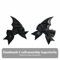 appendageed silhouette Barrette Dark and fashion Costume Accessory flutter-appendage design for Conventions