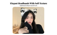 soft creature audio accessory Hairband with tinkling chimes soft audio accessorys headwaudio accessoryband Cute Appaudio accessoryance