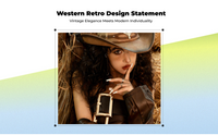 Leather Cowboy Hat, Wide Brim, Western, Sun Protection