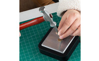 Jewelry Stamping Block Anti-Vibration Steel Bench Block Shock Absorbing