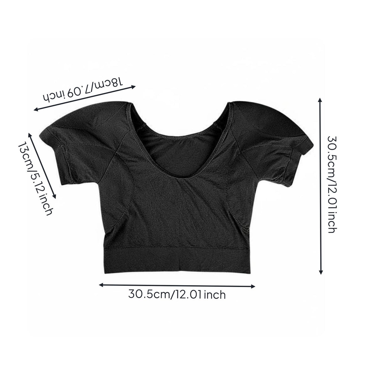 300 Pieces Armpit Sweat Pads Vest Stretchable Clothing Accessory Soft for Summer