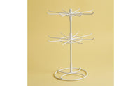 Rotating Jewelry Stand Two-Tier Rotating Bracelet Holder Freestanding