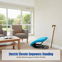 Elderly Lift Assist Pad, Electric Seat Riser, Sofa Chair Support, Adjustable Height, Remote Control Strap, Breathable Fabric
