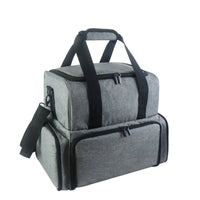 Nail Organizer Case with Shoulder Strap Detachable Cosmetic Travel Case