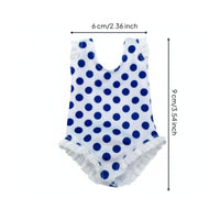 BJD Doll Swimsuit Ruffle Doll Swimsuit Handmade Toy Accessory for Hobbyists