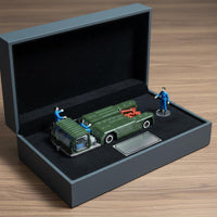 Diecast Aircraft Pushback Tug Alloy Body Airplane Tow Tug Model Souvenir Gift Towbarless Aircraft Tug Model for Desk Decoration