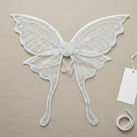 Long Tail Butterfly Wings Lightweight Iridescent Elf Wings for Festivals, Adults