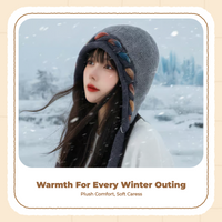 Knit Hat for Men and Women, Thick, Winter, Relaxed