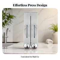 Home Storage Dual Soap Dispenser Slim No