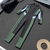 Women's Long Sleeve Wetsuit Quick-Dry Full Full-Coverage Bathe Shirt Long Sleeve Single Piece Sun Protection Single Piece Front