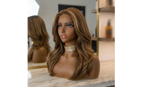 Hairpiece Display Head with Makeup Female Mannequin Bust Ear Holes Mannequin Head Bust for Hair Salon Owners