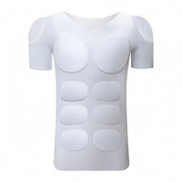 Cosplay Shirt with Muscle Chest Fitted Clothing Trim Fit for Stage Performances