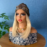 Mannequin Head Bust True- Face Manikin Head with Shoulders 42 Cm Height