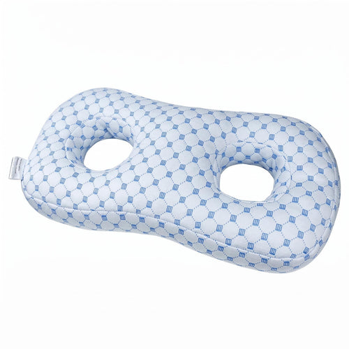 Ear-Hole Pillow Contoured Bedding Accessory Padded