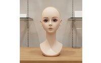Cosplay Hairpiece Head Easy to Clean Hairpiece Display Head Multi-Use