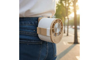 Waist Clip Fan 3 Wind Speeds Waist Fan Low Noise for Travel, Camping, Commuters