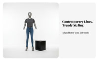Easy to Inflate Inflatable Female Mannequin Portable Inflatable Mannequin Lightweight for Photographers, Online Sellers, Photography