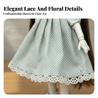 BJD Doll Dress Available 30cm Doll Outfit Design Toy Accessory for Hobbyists, Kids, Imaginative Play