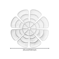 Translucent Flower-Shaped Cooling Insert Helmet Ice Pack Insert TPU Surface