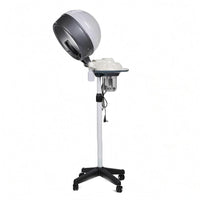 Hooded Hair Steamer Height Adjustable Standing Hair Steamer Beauty Equipment Vertical EU Plug