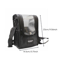 Makeup Artist Bag Removable Dividers Wearable Makeup Brush Holder Easy to Clean Cosmetic Pouch for on Set