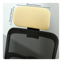 Office Chair Headrest Cover Stain Resistant Gaming Chair Headrest Cover
