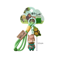 Piggy Imp Plush Keychain, Cute Cartoon Bag Charm