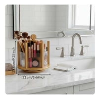 Rotating Makeup Organizer Large Capacity Turntable Cosmetic Holder