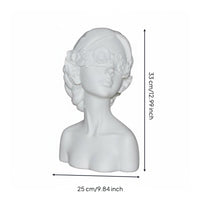 Lightweight Female Mannequin Head Long-Lasting Hat Display Model Professional Grade for Boutique Owners, Photo Shoots, Shop Display Areas