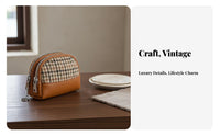 Compact Mini Wallet Retro Design Mini Zipper Pouch Portable for Students, Adults, Daily Use, Shopping, Commuting