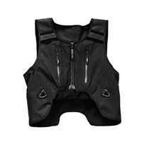 Black Waterproof Travel Vest