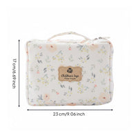 Wooden Makeup Toy Set Educational Toy Cosmetic Bag Fine Movement Skills