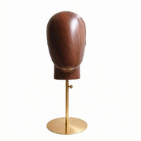 Hairpiece Display Mannequin Metal Base Hat Display Mannequin Sturdy Material