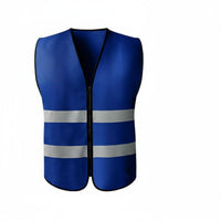 Reflective Safety Vest Breathable Material Construction Worker Vest Lightweight Long-Lasting for Street Workers