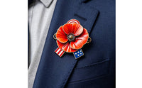 Memorial Day Badge Remembrance Lapel Badge Gift for Families