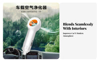 Car Air Purifier Portable Design Cigarette Lighter Odor Neutralizer