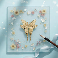 DIY Inlay Brooch Finding Alloy Material Craft Supply for Crafters