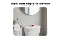 Heart-Shaped Flush Presser Universal Fit Heart-Shaped Flush aid for Restroom