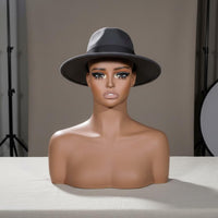 Shoulder Mannequin Bust Realistic Eyelashes Shoulder Bust Model Salon Use