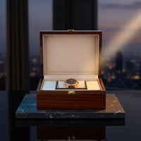 Wooden Watch Storage Box Sturdy Wood Varnish Finish Watch Holder Matte Finish Jewelry Case Luxury Design Dustproof for Display