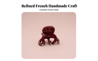French Design Hair Grip Long-Lasting Small Hair Grip Mini Tentacle Jaw Hair Grip for Women, Hairstyling