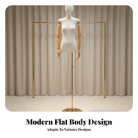 Half Body Clothing Form Stable Thickened Base Female Mannequin Torso