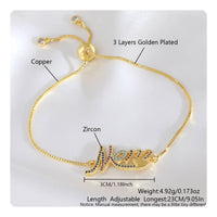 Mama Letter Bracelet Mother's Day Gift Mama Bracelet Luxury Feel for Parents