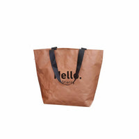 Customizable Logo PP Woven Shopping Bag Double Handles Woven Tote Bag Washable for Retailers, Business Owners, Daily Use, Home Storage