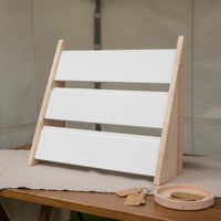 Countertop Necklace Display Board Large Capacity Wooden Jewelry Display Rack Wooden Frame Jewelry Rack for Market Stalls