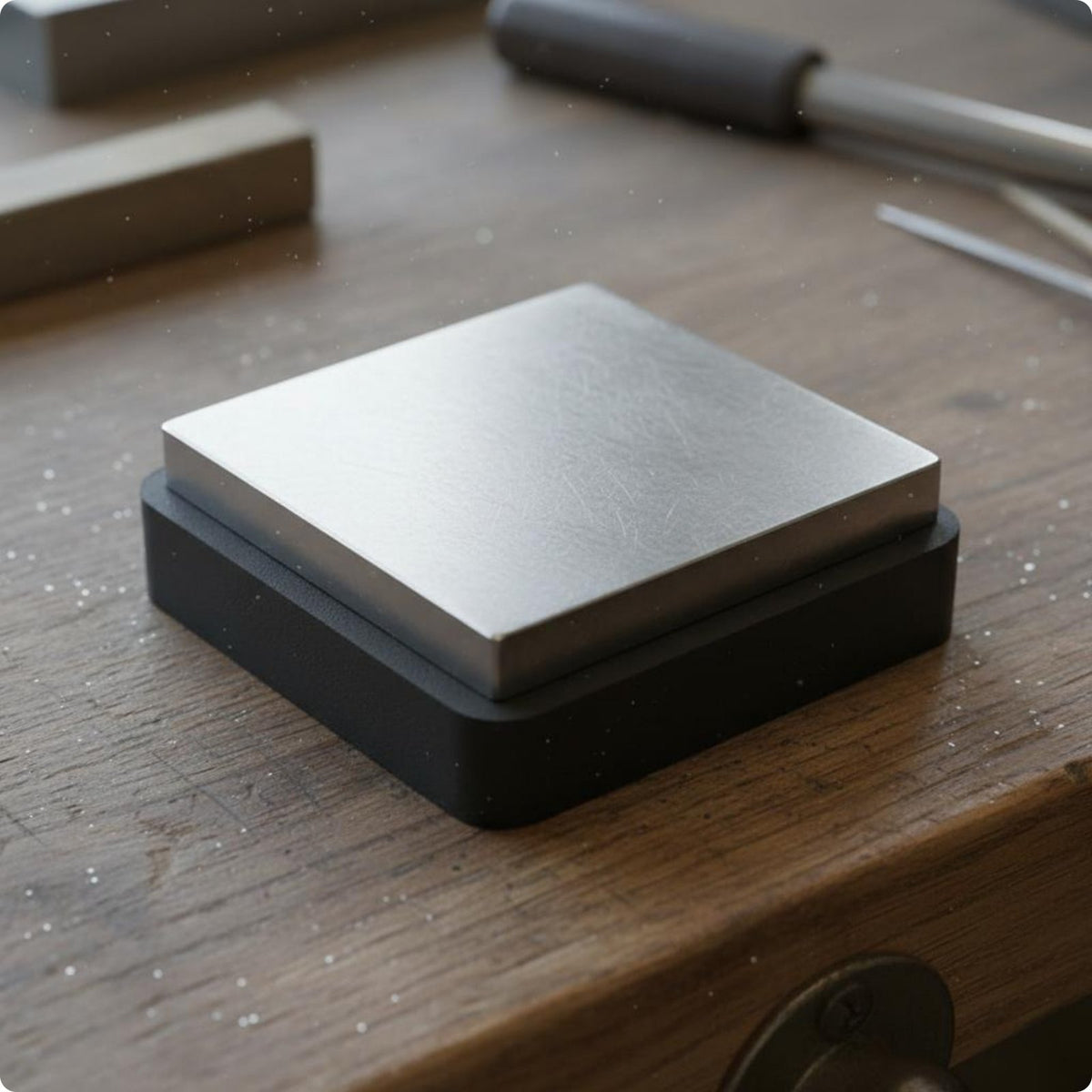 Circular Hammering Block Shock-Absorbing Bench Anvil Pad Long-Lasting