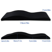 Ergonomic Curved Foam Pad Comfortable Cushioning Curved Spa Bed Cushion