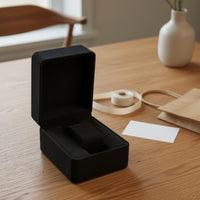 Hinged Lid Watch Gift Box Removable Pad Watch Gift Box Wristwatch Display Case Multifunctional Textile Bracelet Holder