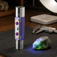 Dual-Wavelength Frequency Flashlight Side Buttons Re-Energizable Flashlight Gift