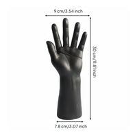 Band Display Hand Authentic Fake Hand Model Smooth Surface Rings Holder for Jewelry Sellers, Shop Owners